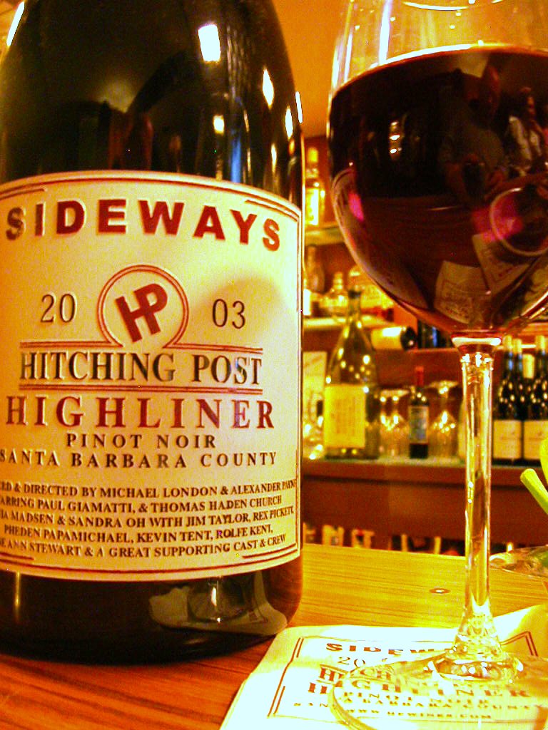 Sideways pinot at Hitching Post.jpg